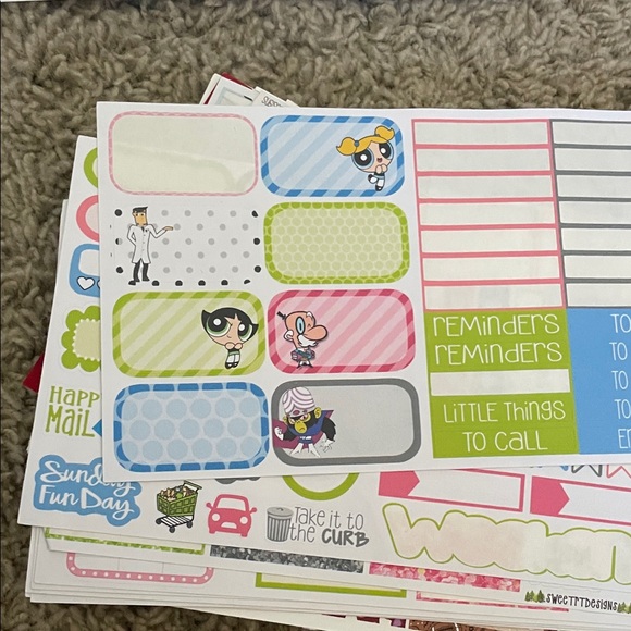 Colorful Planner Sticker Sheets - Picture 7 of 16